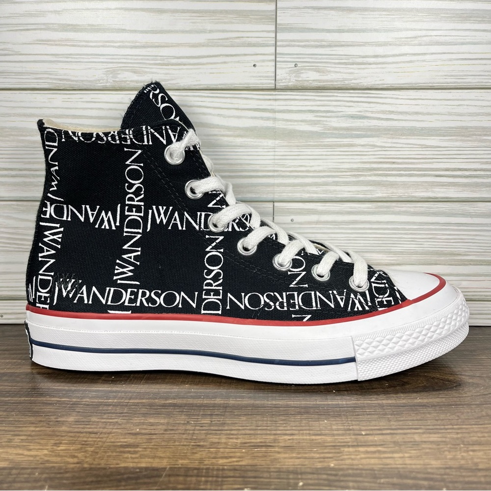 Converse Chuck 70 Hi Top J.W. Anderson Grid Black Shoes - M 4.5 - W 6.5‎ - Picture 2 of 9
